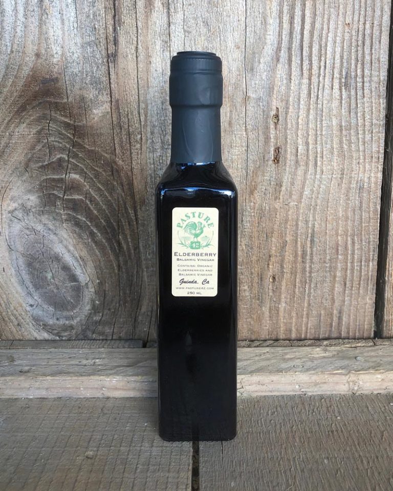 Elderberry Balsamic Vinegar Pasture 42
