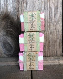 Peppermint Olive Oil Soap